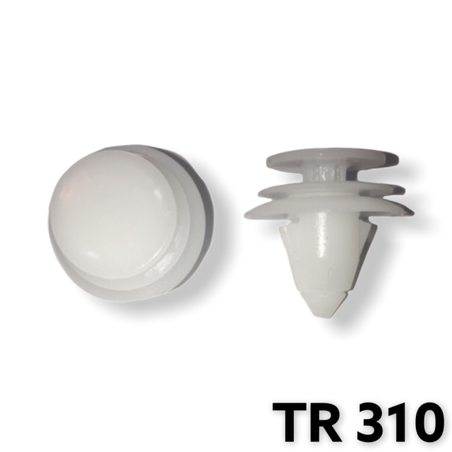 TR310 - 25 or 100 / Door Trim Panel Ret. (3/8"Hole)